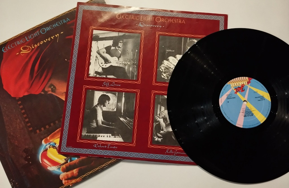Винтажная виниловая пластинка LP ELO Electric Light Orchestra Discovery (Holland 1979)