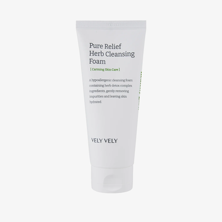 VELY VELY Очищающая пенка на травах Pure Relief Herb Cleansing Foam (150 мл)