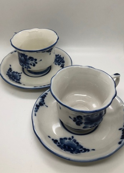 Чайная пара (блюдце и чашка)