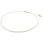 V.I.PET Ошейник-удавка с 2-я кольцами круглый 6 мм, 80 см