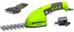 Ножницы садовые аккумуляторные GREENWORKS G7,2HS 7,2В,2Ач (1600107)