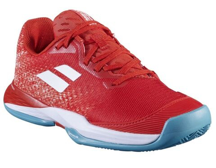 Детские теннисные кроссовки Babolat Jet Mach 3 Junior Clay - Red