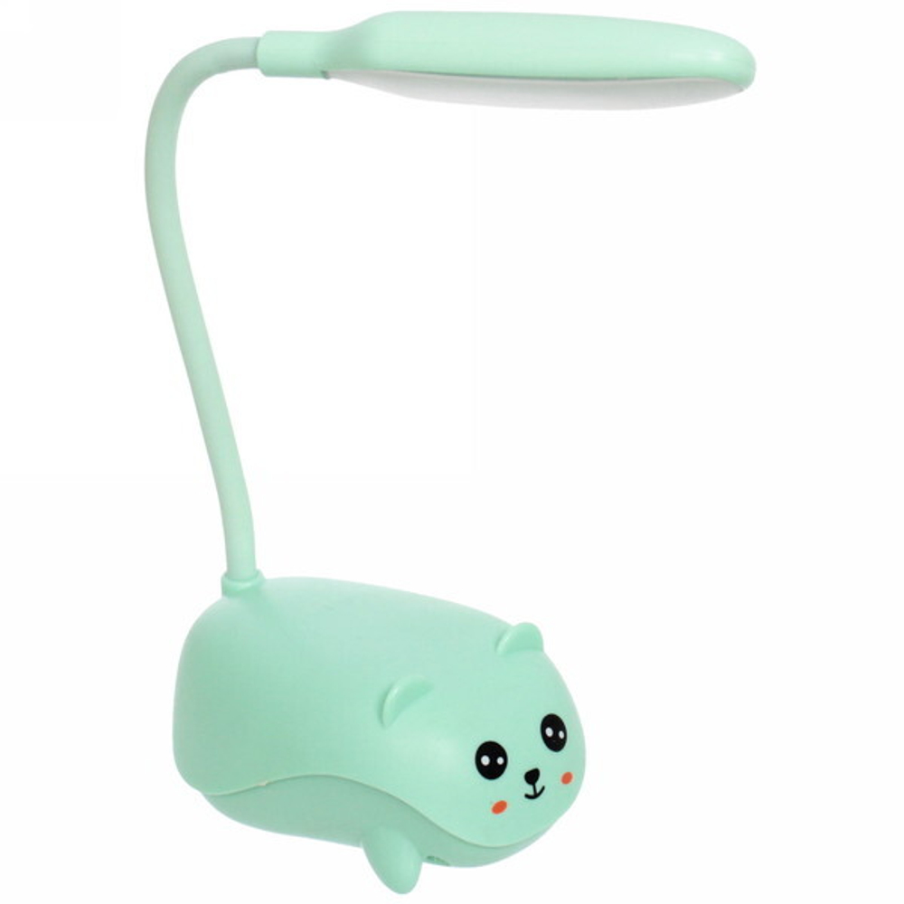 Настольная лампа «Marmalade-Котенок» LED цвет зеленый USB