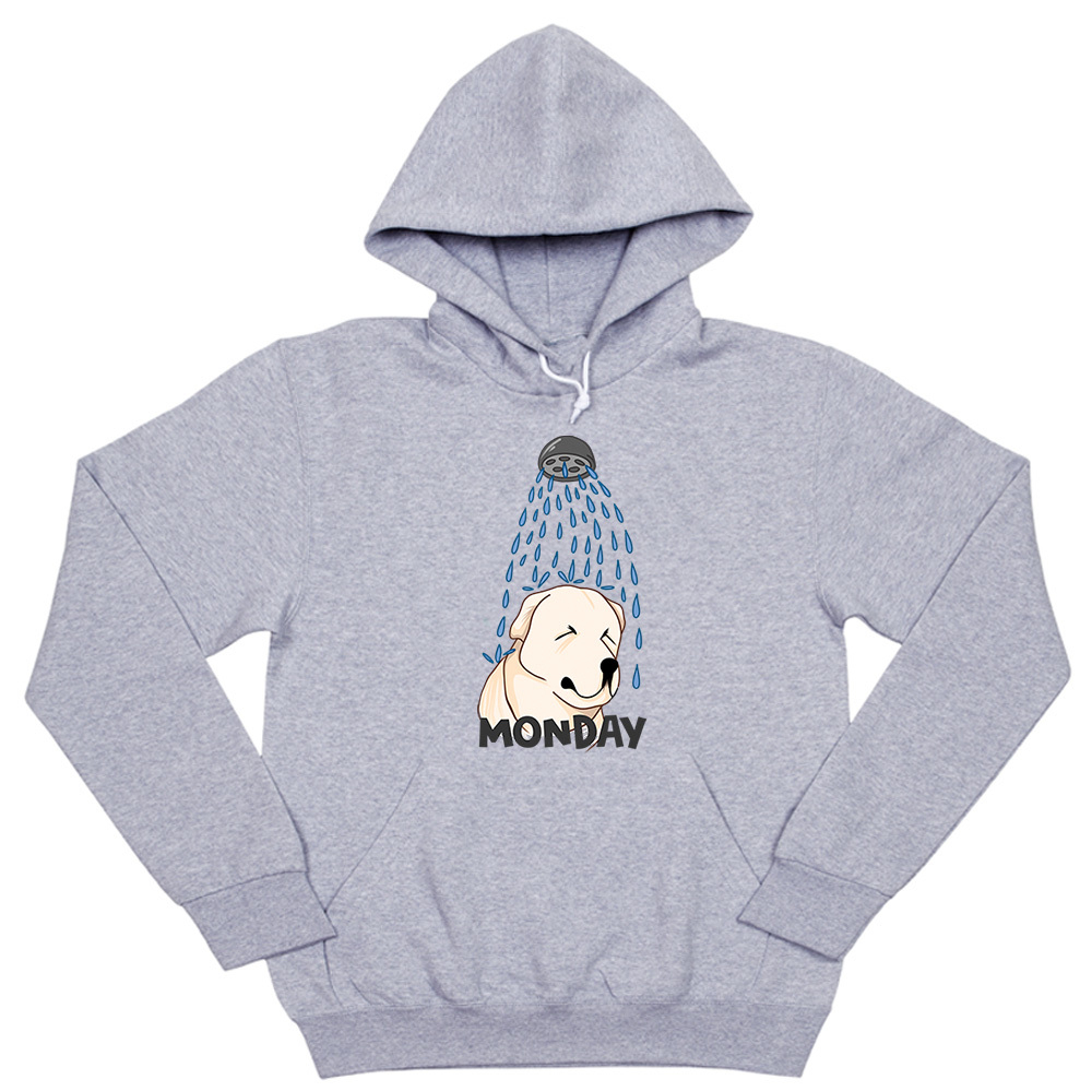 Толстовка "Алабай в понедельник"