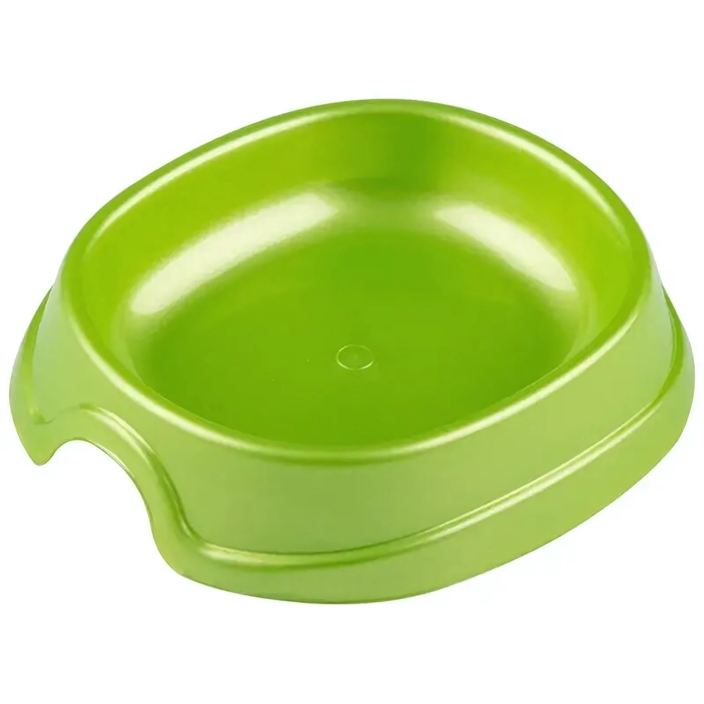 Миска для кошек и собак, 200 мл., светло-зеленая