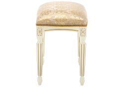 Банкетка Беттино патина золото / бежевый