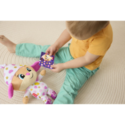 Fisher Price JMM44 — Музыкальная мягкая игрушка Fisher-Price сестрёнка щенка обнимашка — фото 10