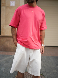 Шорты льняные | white