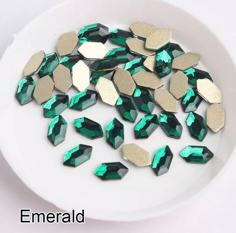 Шестигранник для маникюра 4*8 мм Emerald - 4 шт
