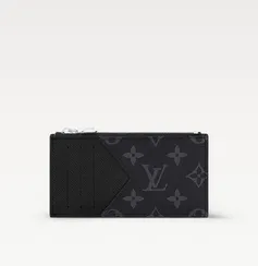 Держатель для карт Louis Vuitton, чёрный