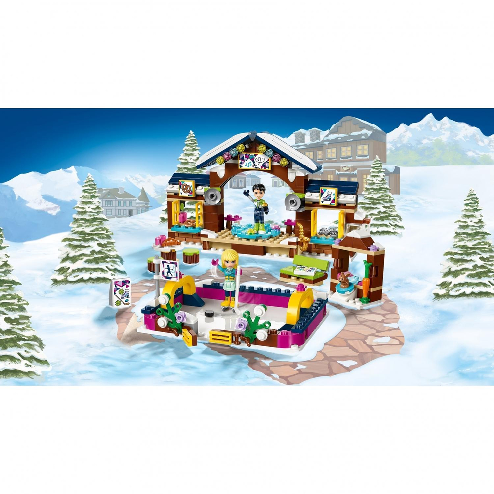 LEGO Friends: Горнолыжный курорт: Каток 41322 — Snow Resort Ice Rink — Лего Френдз Друзья Подружки