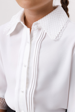 Блуза с длинным рукавом для девочки DELORAS C63287