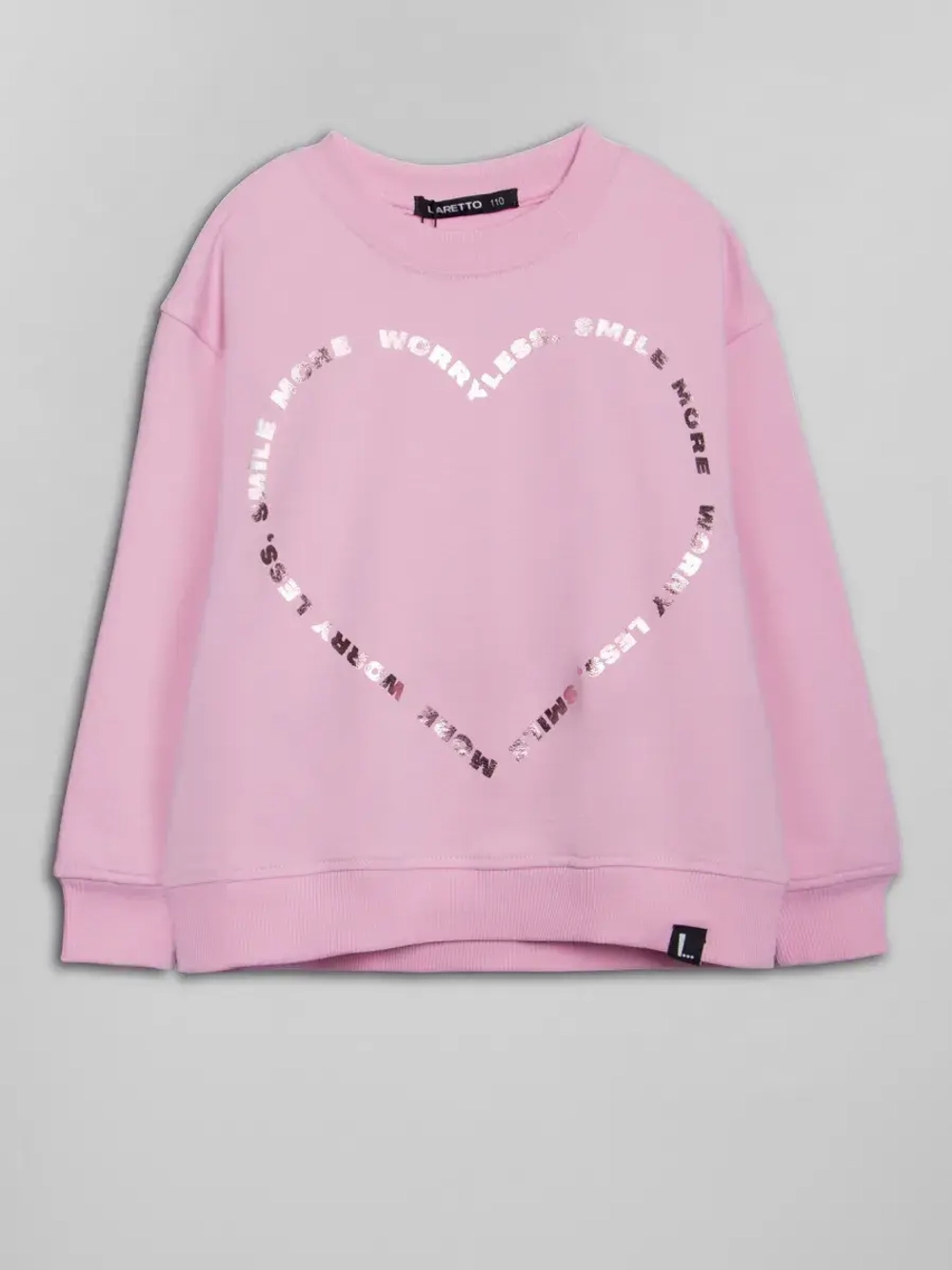 Свитшот для девочки, розовый