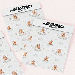 Ткань мембрана мишка с удочкой