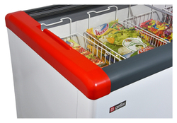 Ларь морозильный Frostor GELLAR FG 500 C красный (R290)