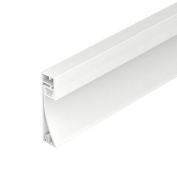 Двухкомпонентный профиль-плинтус 2м 045434 белый PLINTUS-H54-2000 WHITE Arlight