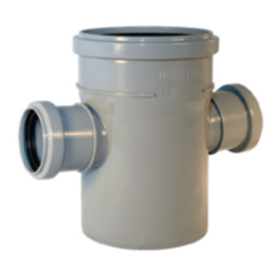 ПВХ Крестовина Ф110х50х50*90 (30/1шт)