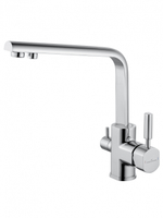 Смеситель для кухни с подключением фильтра WONZON & WOGHAND, Хром (WW-88458003-CR)