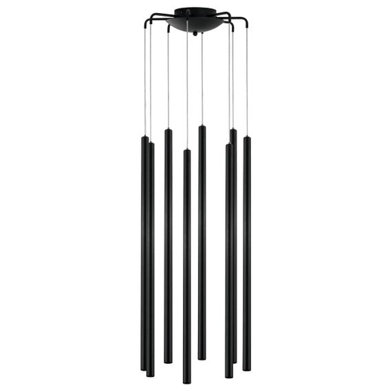 Комплект с подвесной люстрой Lightstar Tubo (574737+747337 (8шт) L8T747337