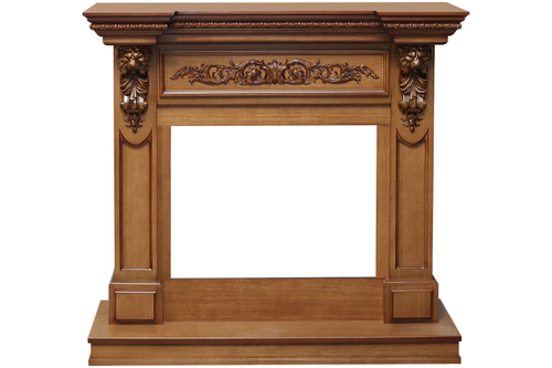 Каминокомплект Lancaster - Орех с очагом XHD23L-INT