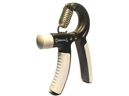 Эспандер кистевой нагрузка 5-60 кг WLQ1  (чёрно-серый)