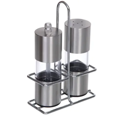 Набор для специй на подставке «SHEF» 15,5*10*4,5см