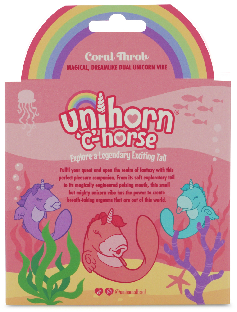 Многофункциональный вибратор C-Horse Coral Throb
