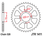 Звезда JTR1411.50