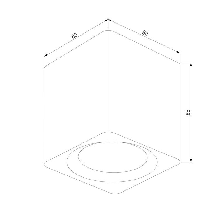 Потолочный светодиодный светильник Elektrostandard Matrix 25051/LED a065286