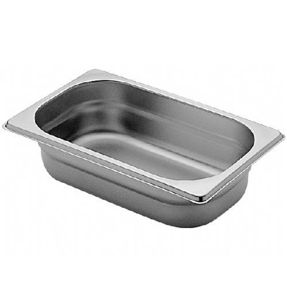 Гастроемкость 1/4 Н=100, Нерж.Сталь E14100