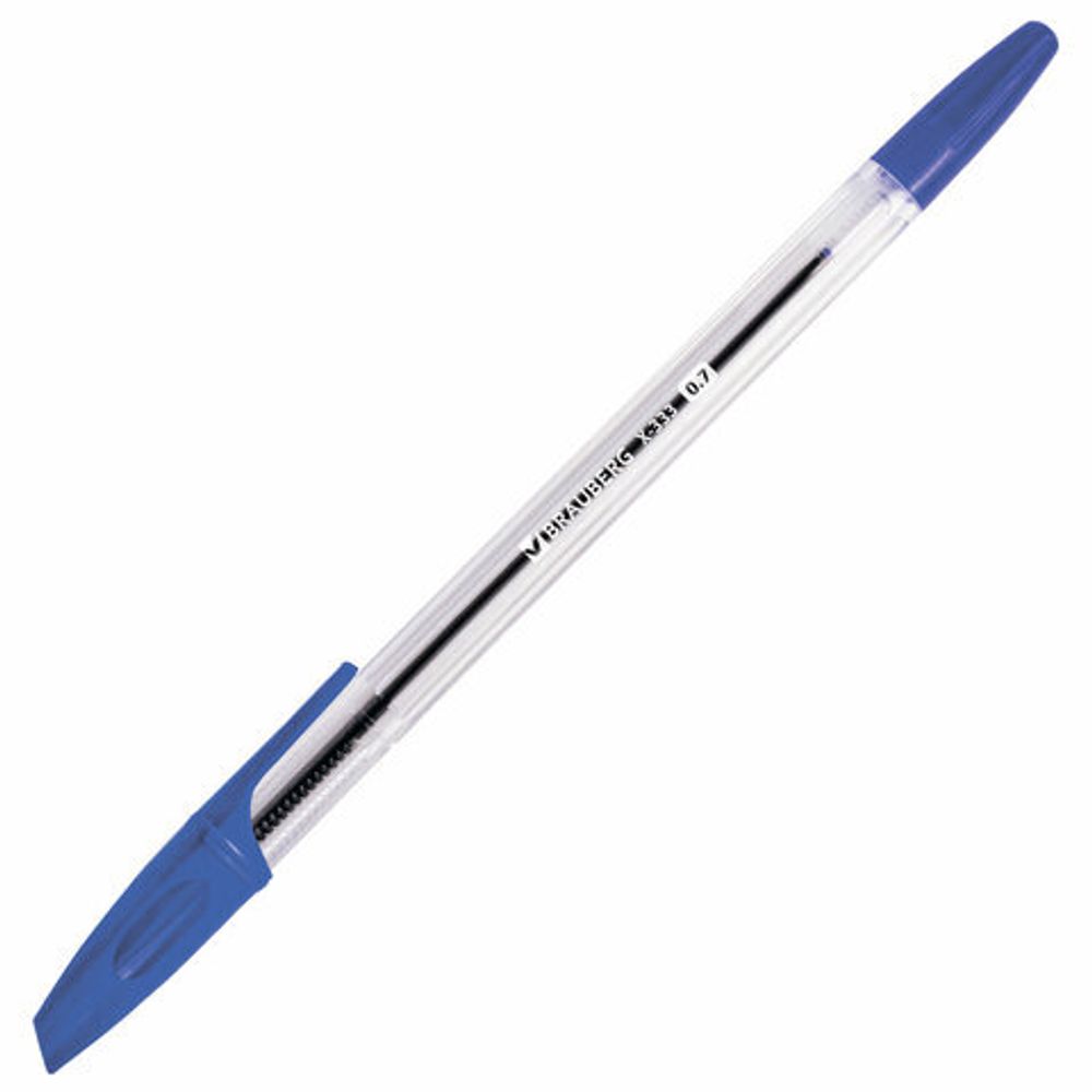 Ручки шариковые BRAUBERG "X-333", НАБОР 4 цвета, узел 0,7 мм, линия 0,35 мм, 144252