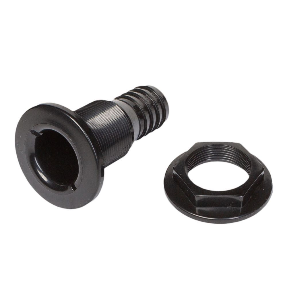 Патрубок, горловина водосброса SeaFlo 16 мм, белый