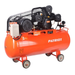 Компрессор поршневой ременный Patriot  PTR100/670