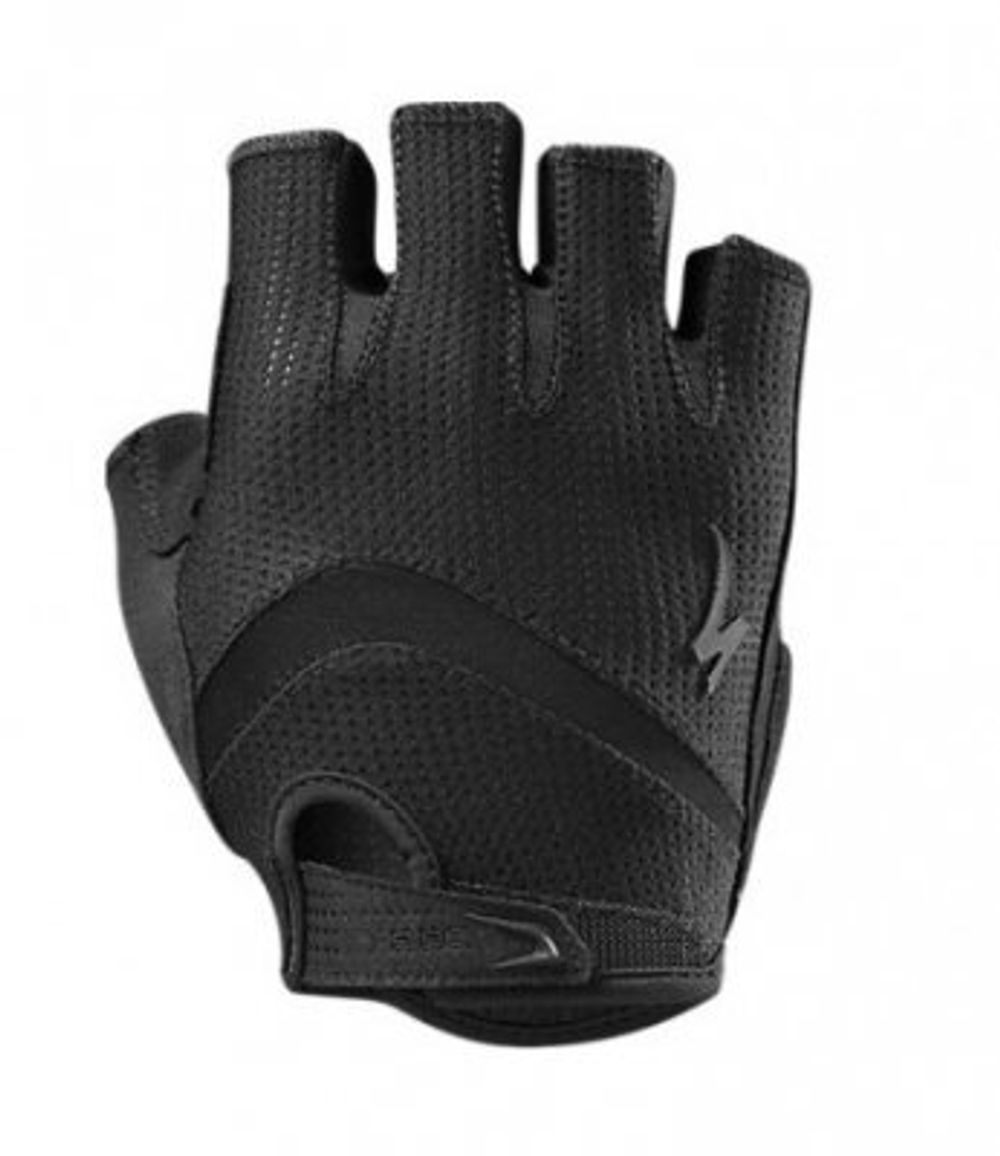 Перчатки Specialized BG Gel, кор. пальцы, черный/черный, размер M (670E-1663)