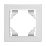 Рамка 1-местная STEKKER, PFR00-9001-01, серия Эрна, белый 39623