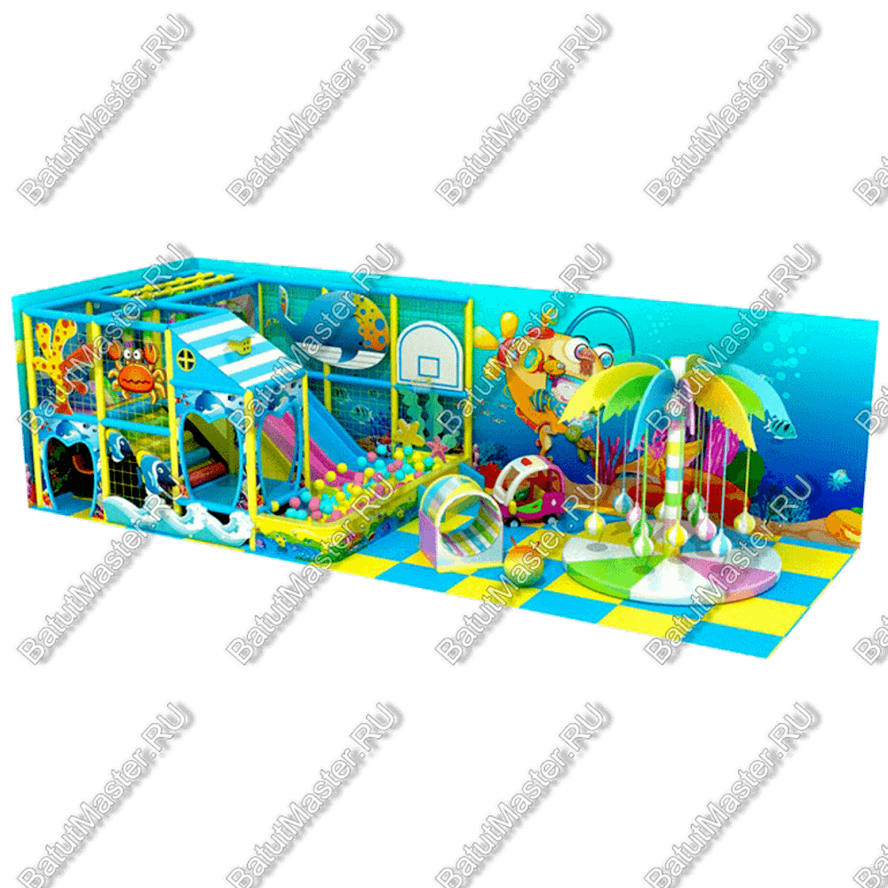 Детский игровой лабиринт "Лазурь для непосед" HAS-YDHY1