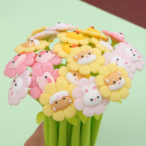 Гелевая ручка "Flowery Animal"
