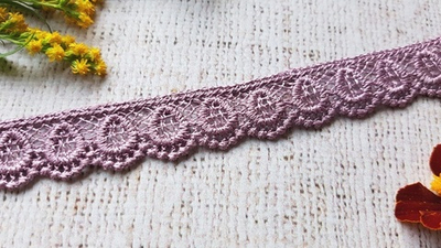 Кружево плетеное, ш. 2-2,2 см