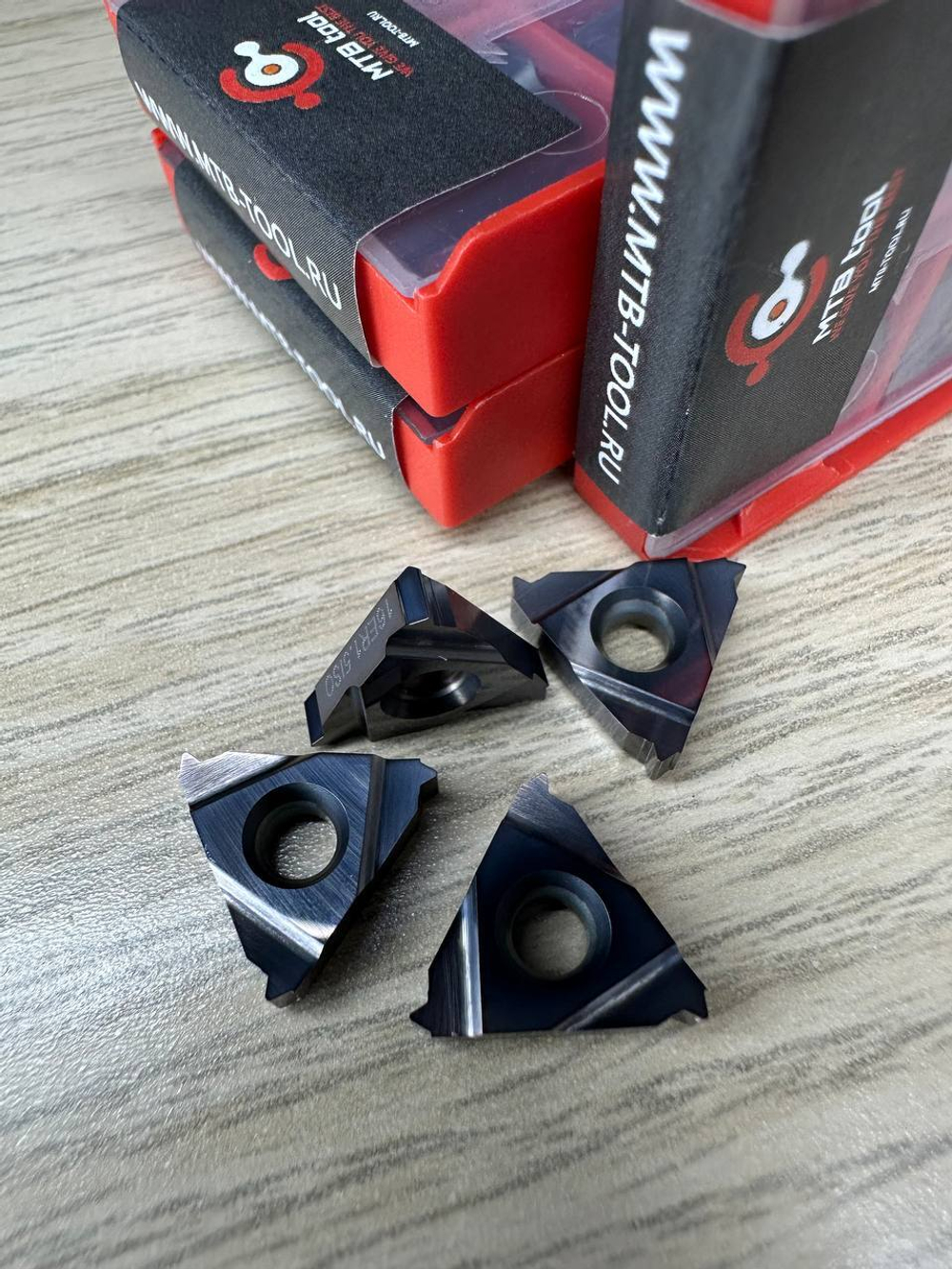 16ER1.5ISO ZP370 пластина резьбовая твердосплавная, метрическая резьба полный профиль 60°