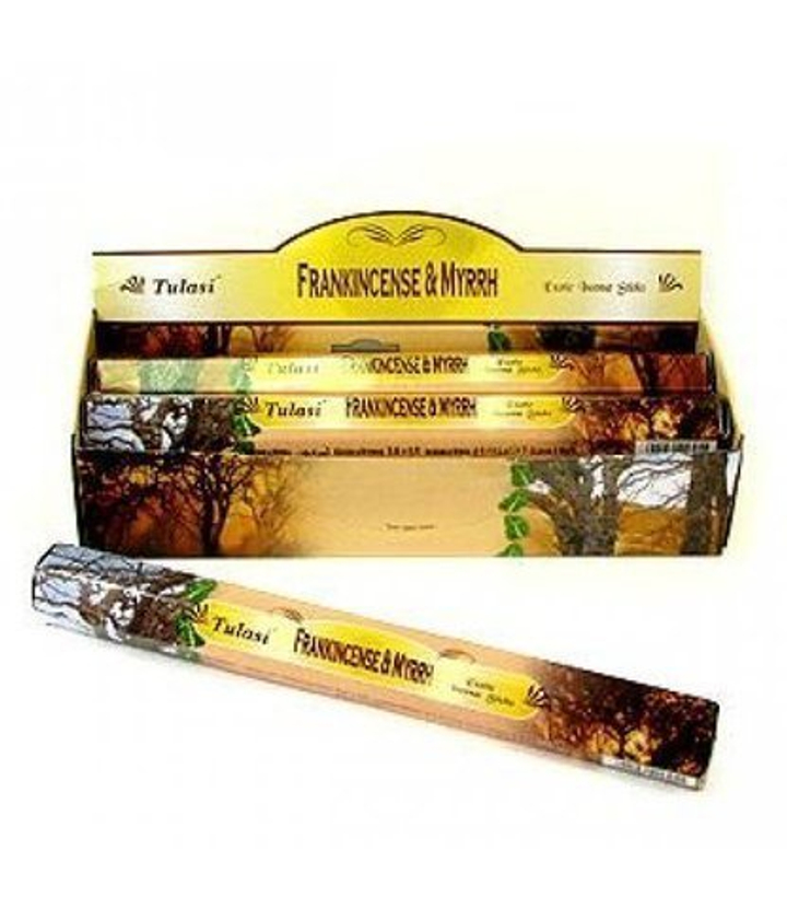 Tulasi Frankincense & Myrrh шестигранник Благовоние Ладан и Мирра