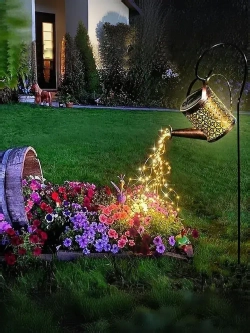 Садовый светильник на солнечной батарее уличный "Лейка"