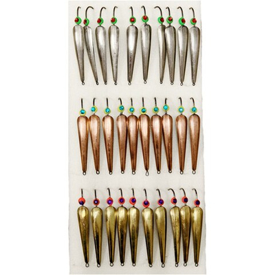 Набор блесен "Игра" (упаковка 30 штук)