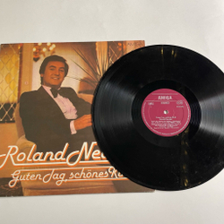 Винтажная виниловая пластинка LP Roland Neudert Guten Tag, Schones Kind (ГДР 1980)