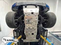 GWM POER Защита днища алюминиевая 8мм (Бензиновая версия)