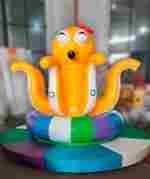 Электрическая карусель детская 4KIDS "Весёлый осьминог"