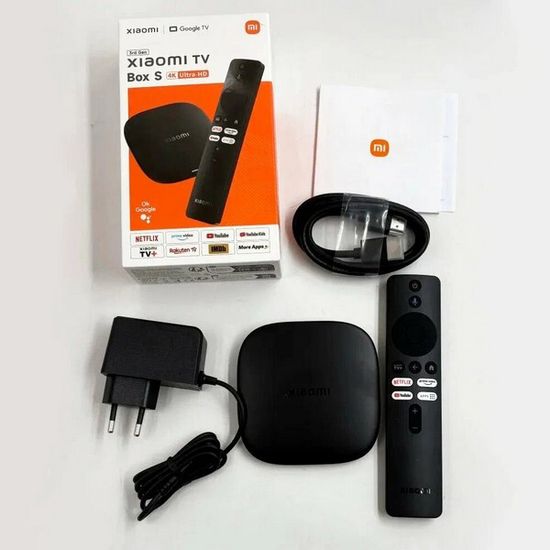 TV-приставка Xiaomi TV Box S 3rd Gen 4K Ultra-HD