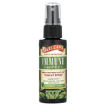 Barlean's, Immune Support, спрей для горла из листьев оливкового дерева широкого спектра действия, перечная мята, 45 мл (1,5 жидк. унции)