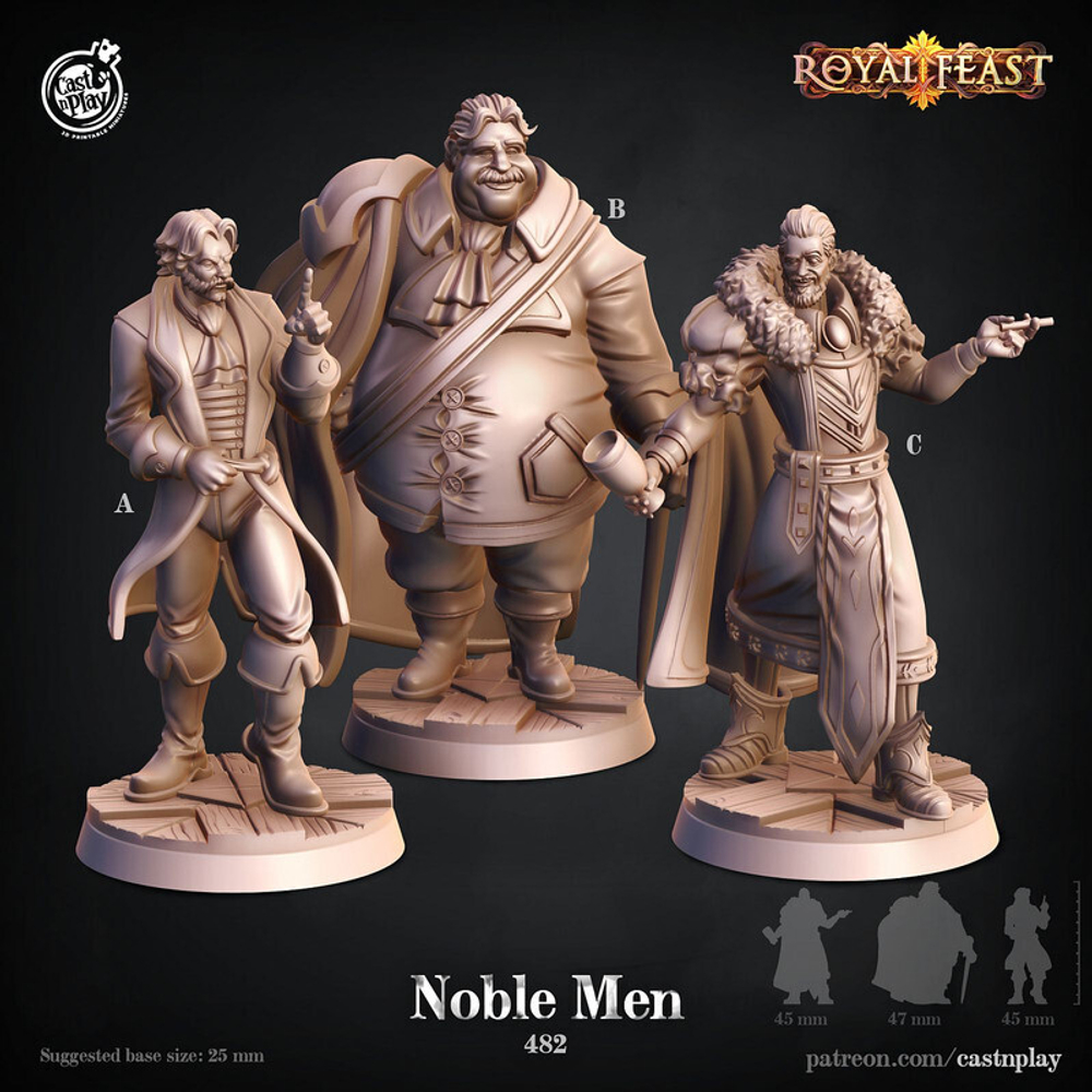 Человек Аристократ 1шт миниатюра для dnd, днд, pathfinder, фентези, Настольная игра, НРИ, Варгейм, РПГ