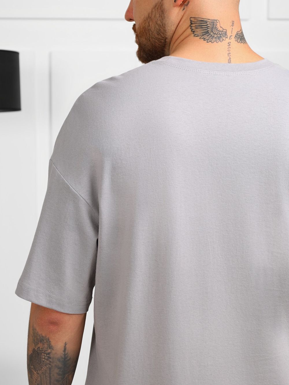 Фуфайка (футболка) мужская Генри-4 Виотекс СЕРЫЙ