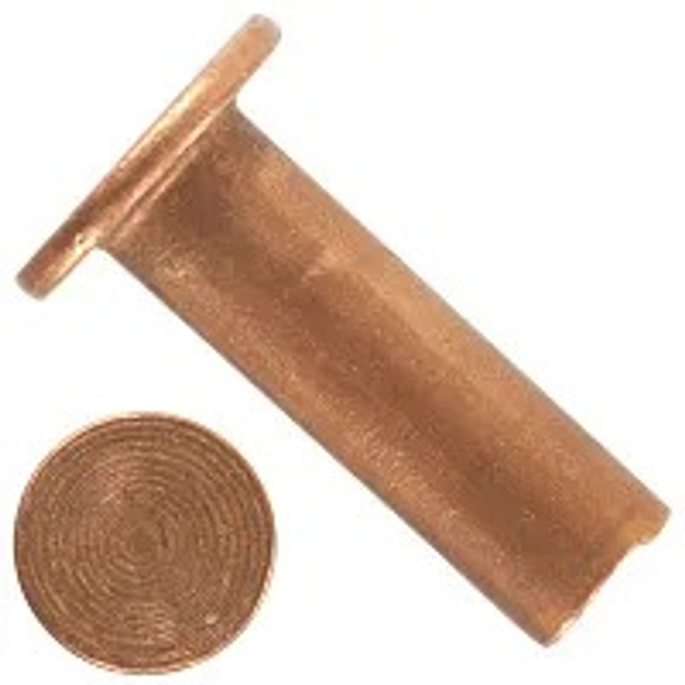 Заклепка d8 медь L22